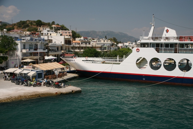 Galatas - Shuttle ferry-boats depart for Poros every 30 minutes